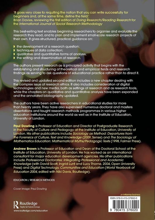Produktbild: Doing Research/Reading Research