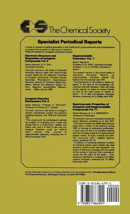 Produktbild: Organometallic Chemistry