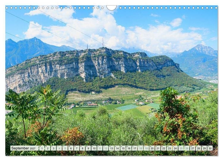 Produktbild: Gardasee - Perle Italiens (Wandkalender 2027 DIN A3 quer), CALVENDO Monatskalender