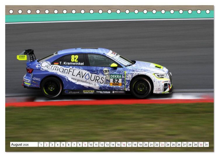 Produktbild: SPORTWAGEN DTM und FIA GT (Tischkalender 2026 DIN A5 quer), CALVENDO Monatskalender
