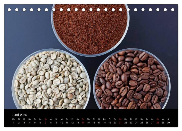 Produktbild: Kaffeezeit (Tischkalender 2026 DIN A5 quer), CALVENDO Monatskalender