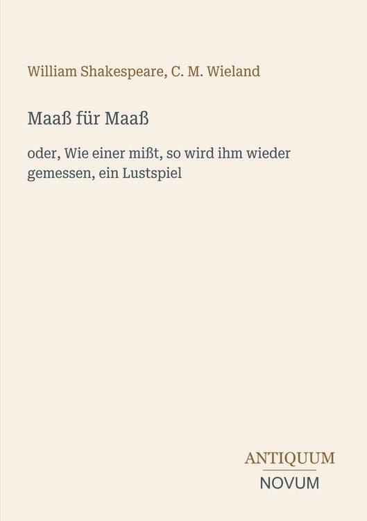 Produktbild: Maa&szlig; f&uuml;r Maa&szlig;