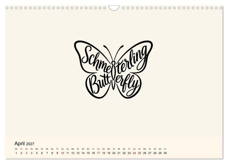 Produktbild: Buchstabentiere (Wandkalender 2027 DIN A3 quer), CALVENDO Monatskalender