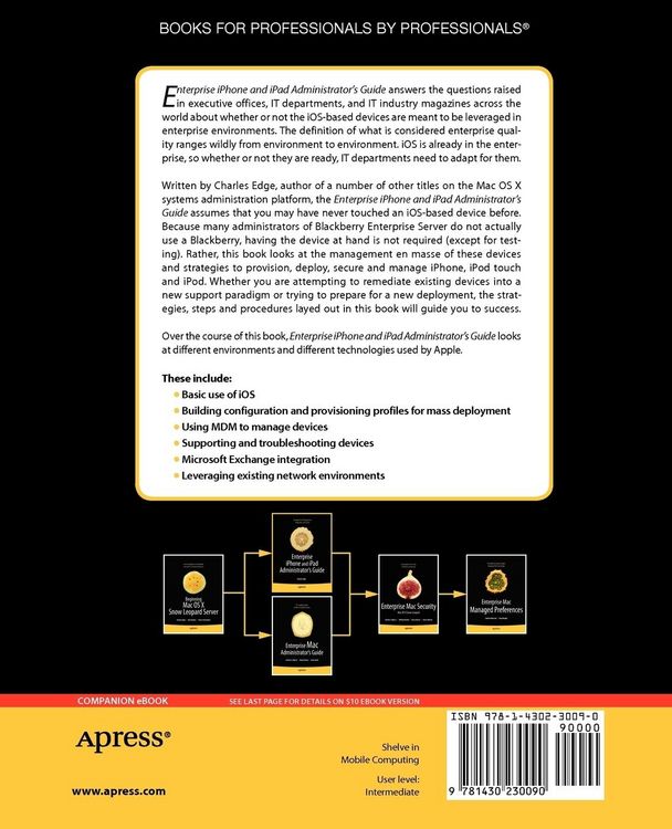 Produktbild: Enterprise iPhone and iPad Administrator's Guide