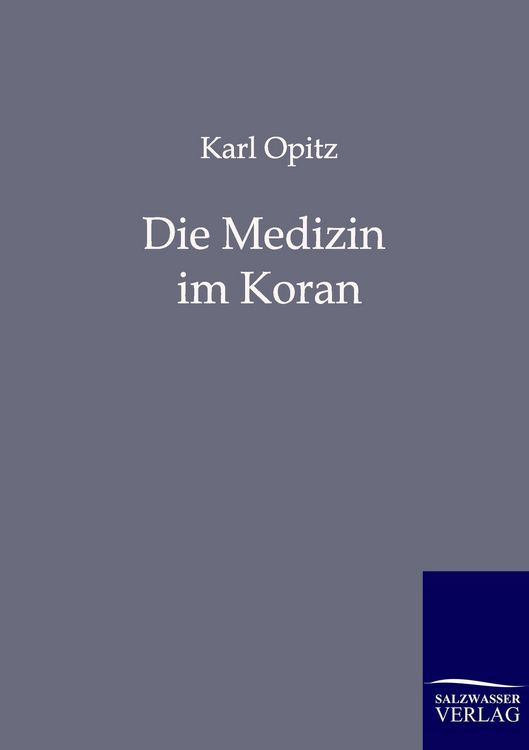 Produktbild: Die Medizin im Koran