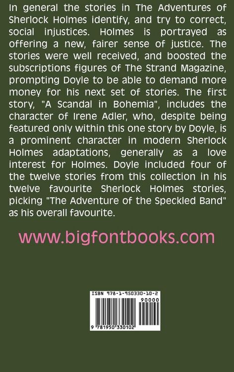Produktbild: The Adventures of Sherlock Holmes