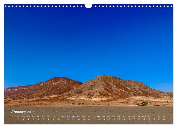 Produktbild: Namibia - African Beauty (Wall Calendar 2027 DIN A3 landscape), CALVENDO 12 Month Wall Calendar