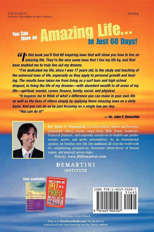 Produktbild: You Can Have an Amazing Life...in Just 60 Days!