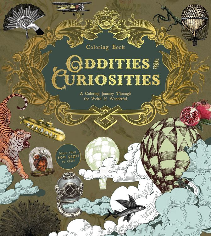 Produktbild: Oddities & Curiosities Coloring Book