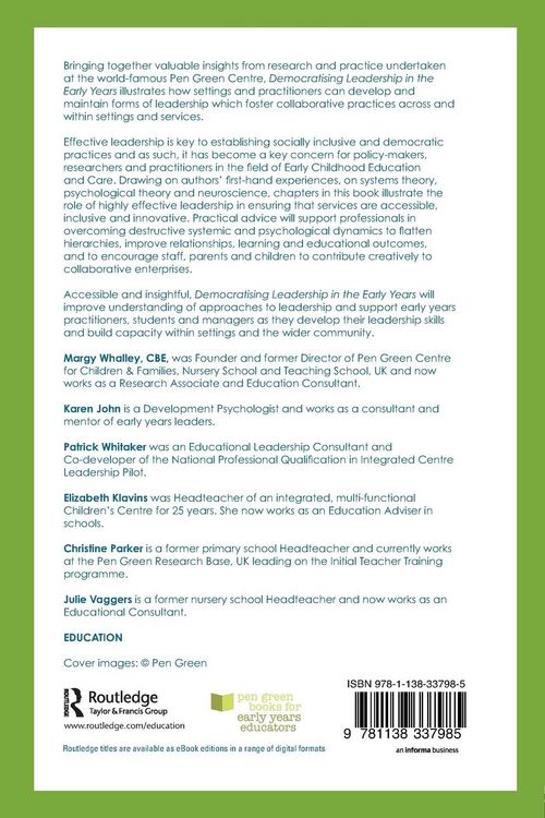 Produktbild: Democratising Leadership in the Early Years