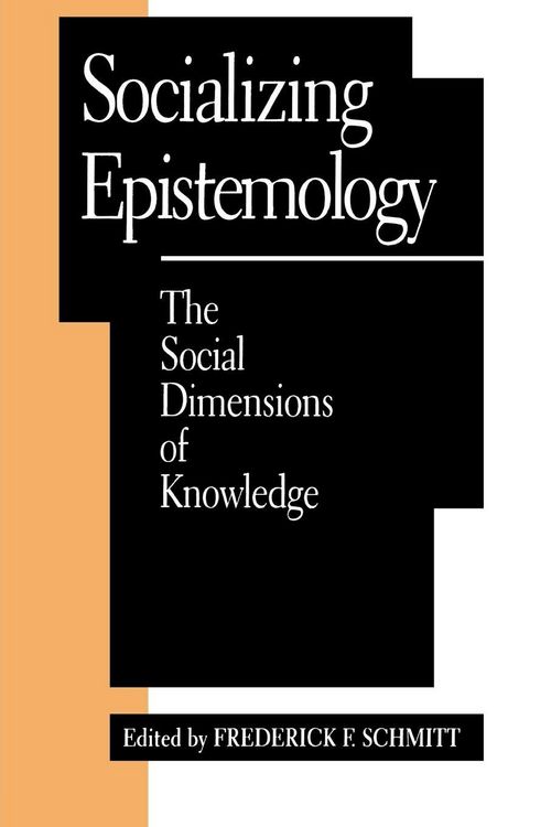Produktbild: Socializing Epistemology