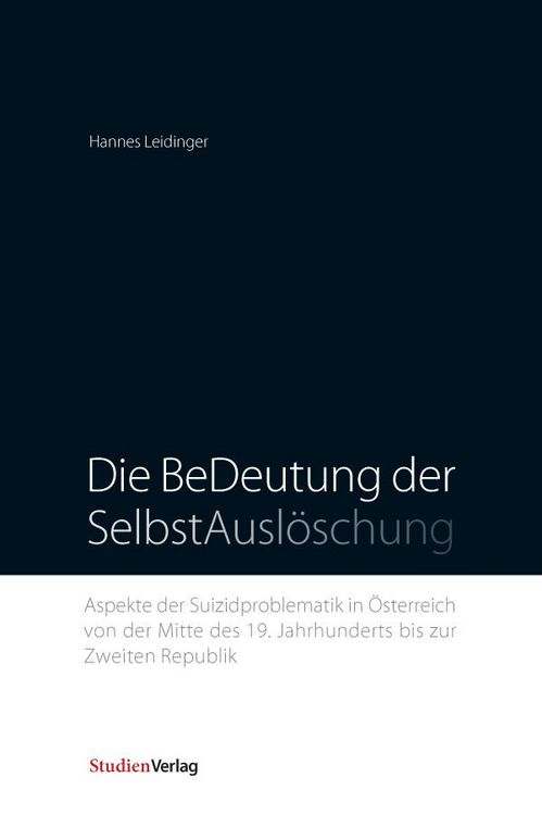 Produktbild: Die BeDeutung der SelbstAusl&ouml;schung