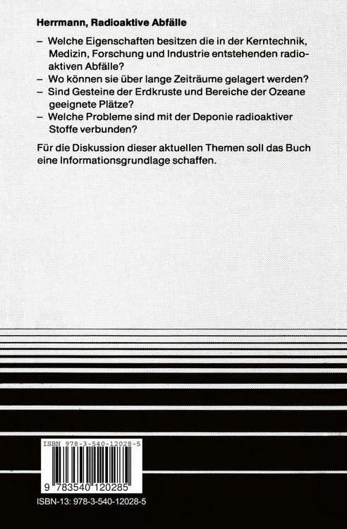 Produktbild: Radioaktive Abf&auml;lle