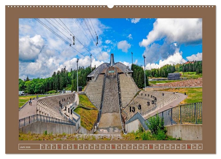 Produktbild: Oslo - Stadt am Fjord (Wandkalender 2026 DIN A2 quer), CALVENDO Monatskalender
