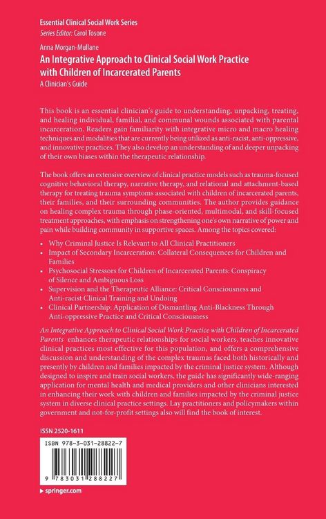 Produktbild: An Integrative Approach to Clinical Social Work Practice with Children of Incarcerated Parents
