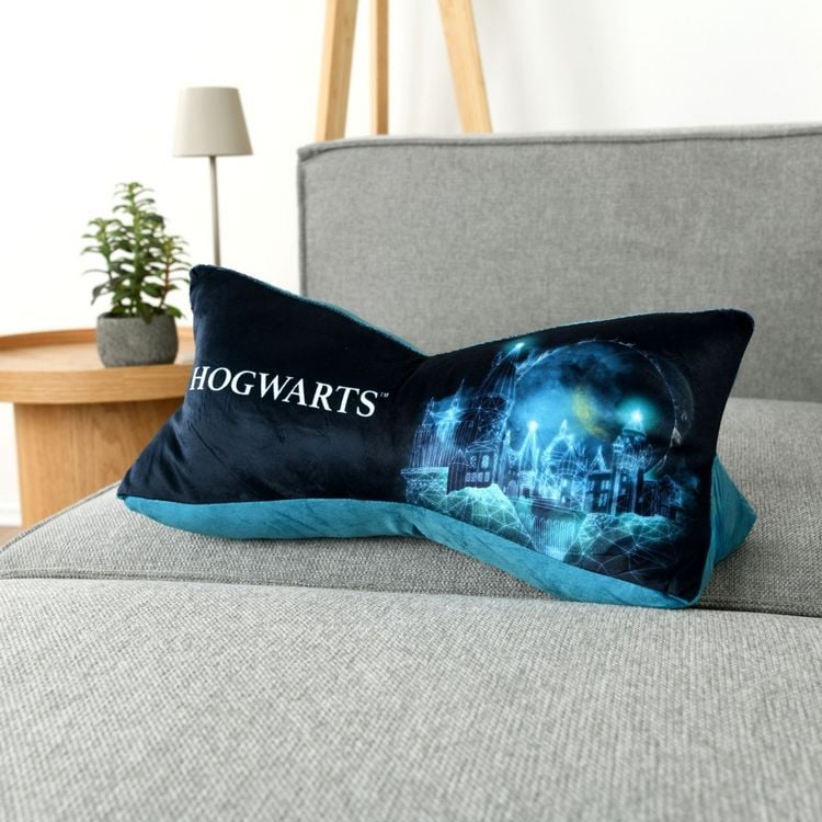 Produktbild: Klaus Herding - Leseknochen Kissen: Harry Potter Hogwarts, limitierte Auflage, 40x18x18cm