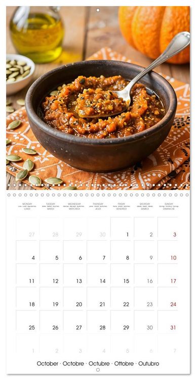 Produktbild: Zero Waste Pesto - From Scraps to Color &ndash; Vibrant Kitchen Magic (Wall Calendar 2027 12 &times; 12 Inch) CALVENDO 12 Month Wall Calendar