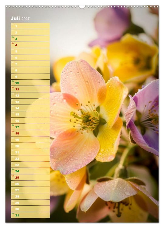 Produktbild: Bunte Farben der Natur (hochwertiger Premium Wandkalender 2027 DIN A2 hoch), Kunstdruck in Hochglanz