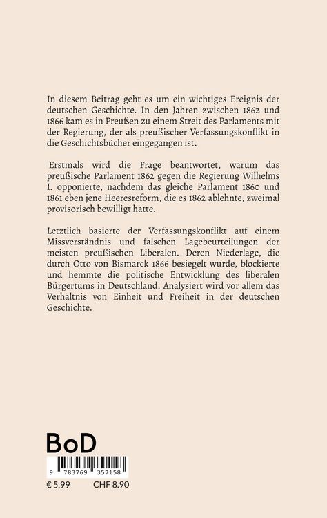 Produktbild: Einheit, Freiheit, Milit&auml;rreform.