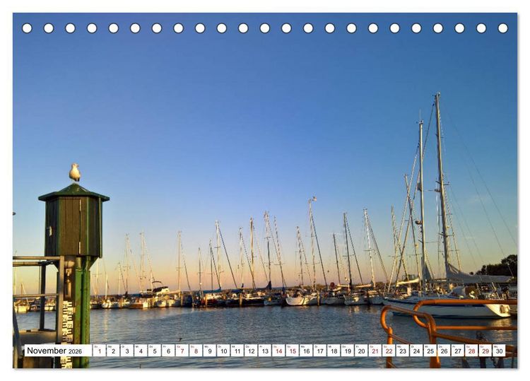 Produktbild: Ostseebad Insel Poel (Tischkalender 2026 DIN A5 quer), CALVENDO Monatskalender