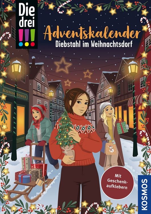 Produktbild: Die drei !!!, Diebstahl im Weihnachtsdorf