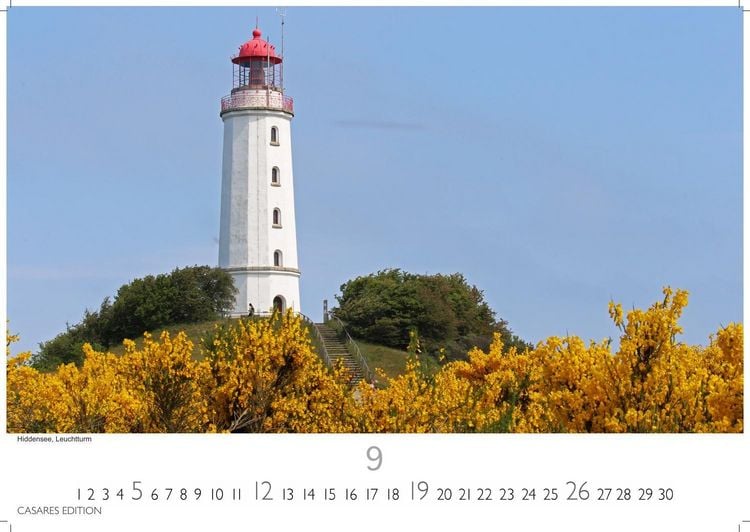 Produktbild: R&uuml;gen Kalender 2027 &ndash; Wandkalender | Fotokalender Deutschland 35x50cm | in 12 faszinierenden Fotos &ndash; von K&uuml;stenromantik bis wildromantischer Inselnatur