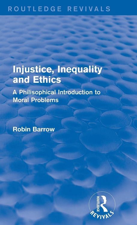Produktbild: Injustice, Inequality and Ethics