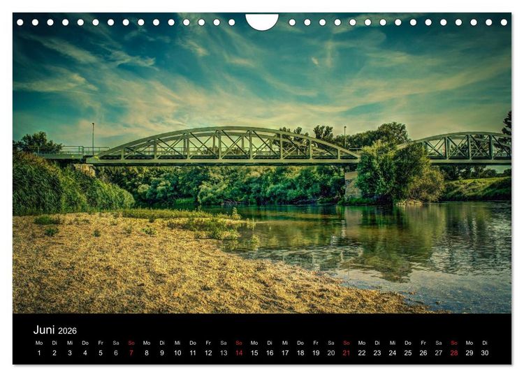 Produktbild: Dessau - Kulturlandschaft (Wandkalender 2026 DIN A4 quer), CALVENDO Monatskalender