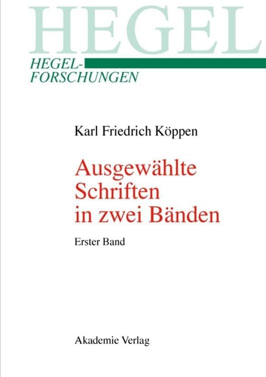 Produktbild: Ausgewählte Schriften in zwei Bänden
