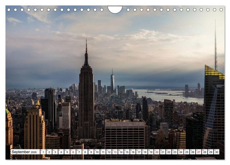 Produktbild: New York City - der besondere Blick auf Big Apple (Wandkalender 2026 DIN A4 quer), CALVENDO Monatskalender