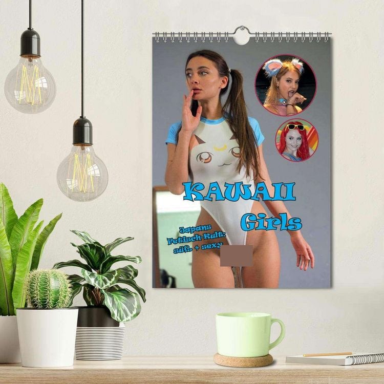 Produktbild: KAWAII GIRLS (Wandkalender 2026 DIN A4 hoch), CALVENDO Monatskalender