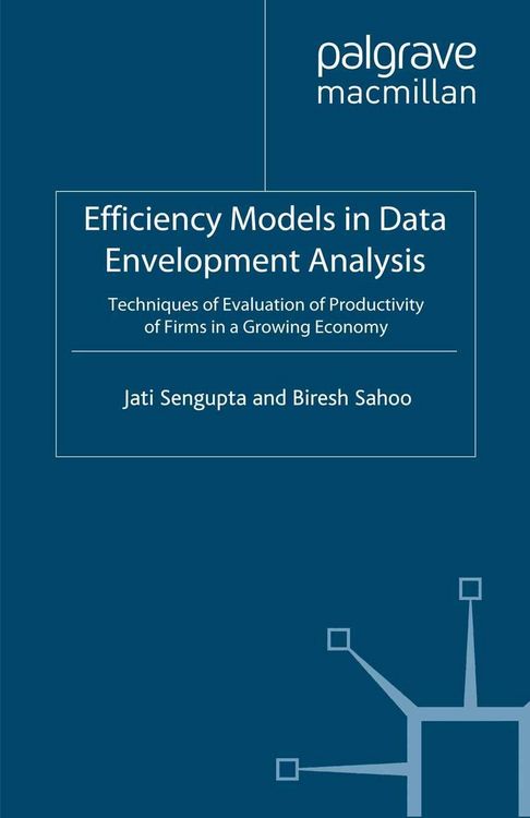 Produktbild: Efficiency Models in Data Envelopment Analysis
