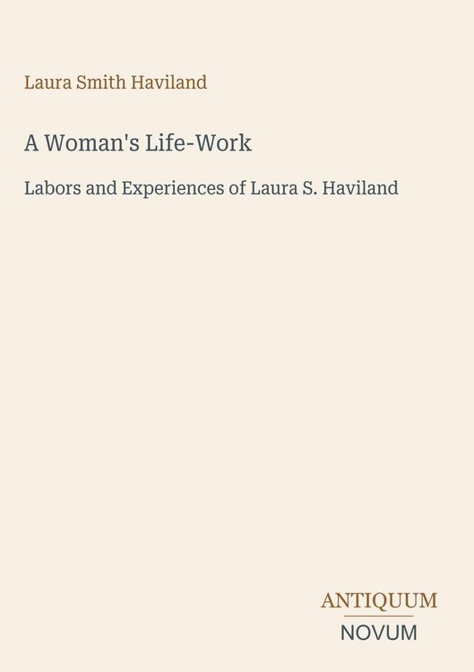 Produktbild: A Woman's Life-Work