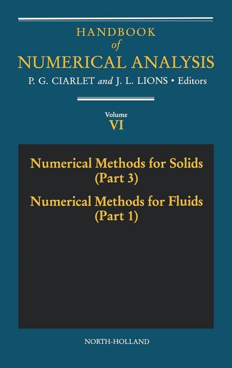 Produktbild: Numerical Methods for Solids (Part 3) Numerical Methods for Fluids (Part 1)