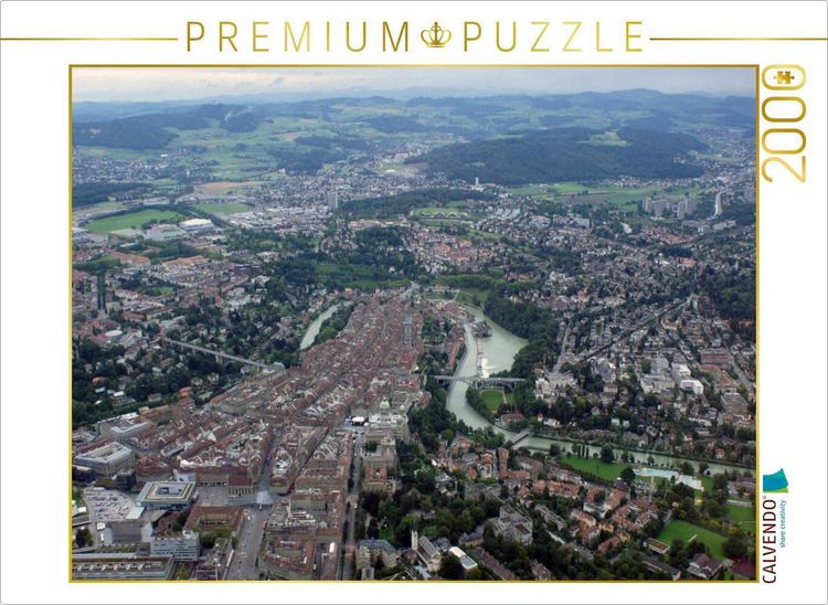 Produktbild: CALVENDO Puzzle Bern - Hauptstadt der Schweiz | 2000 Teile Lege-Gr&ouml;&szlig;e 90x67cm Foto-Puzzle f&uuml;r gl&uuml;ckliche Stunden