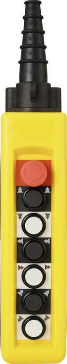 Produktbild: TRU COMPONENTS TC-13599184 TC-A6913 H&auml;ngetaster mit NOT-Aus-Schalter 1St.