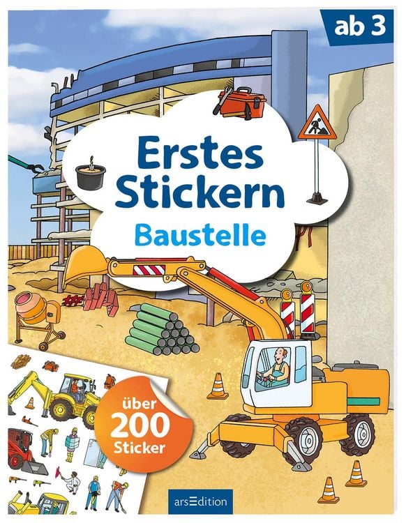 Produktbild: Erstes Stickern &ndash; Baustelle