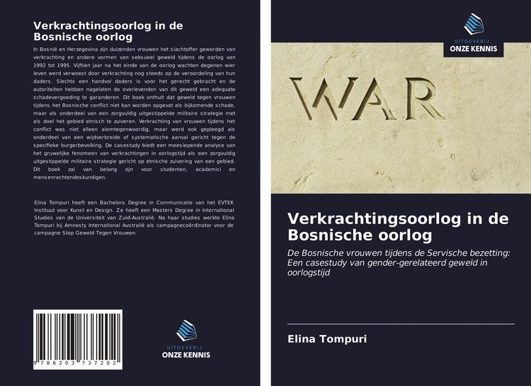 Produktbild: Verkrachtingsoorlog in de Bosnische oorlog