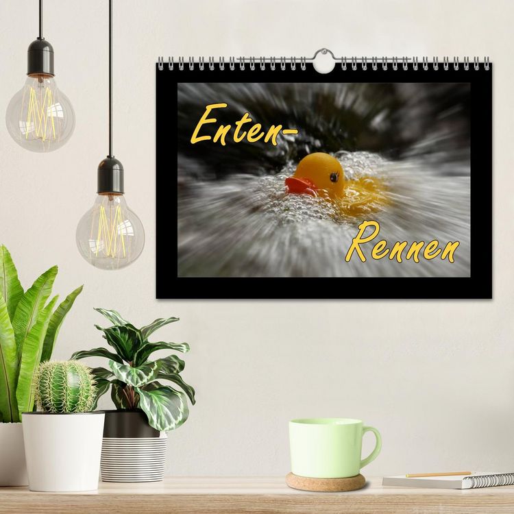 Produktbild: Enten-Rennen (Wandkalender 2026 DIN A4 quer), CALVENDO Monatskalender