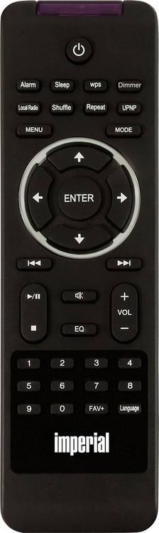 Produktbild: Imperial i110 Internet Tischradio Internet USB, Internetradio Schwarz
