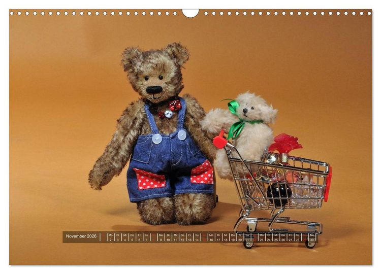 Produktbild: Die Teddys sind los (Wandkalender 2026 DIN A3 quer), CALVENDO Monatskalender