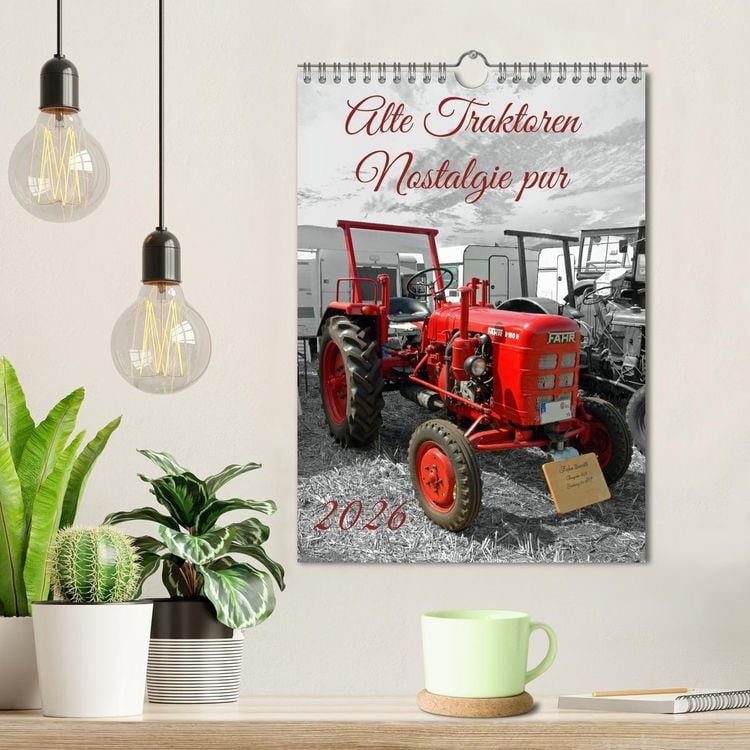 Produktbild: Alte Traktoren Nostalgie pur (Wandkalender 2026 DIN A4 hoch), CALVENDO Monatskalender