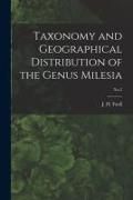 Produktbild: Taxonomy and Geographical Distribution of the Genus Milesia; No.2