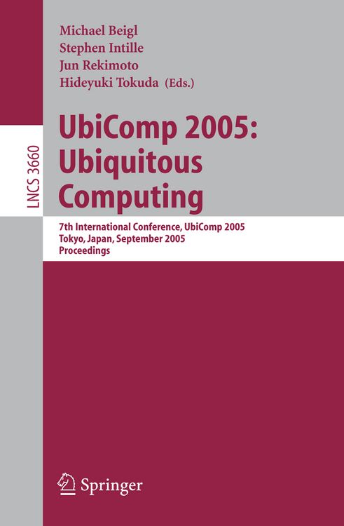 Produktbild: UbiComp 2005: Ubiquitous Computing