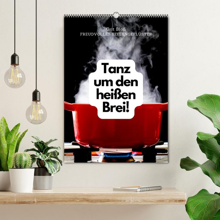 Produktbild: Tanz um den hei&szlig;en Brei! (Wandkalender 2026 DIN A2 hoch), CALVENDO Monatskalender