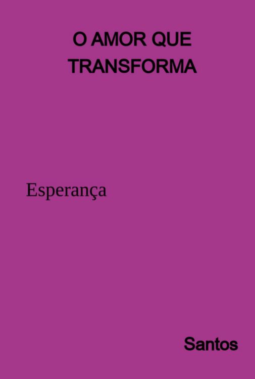Produktbild: O Amor Que Transforma