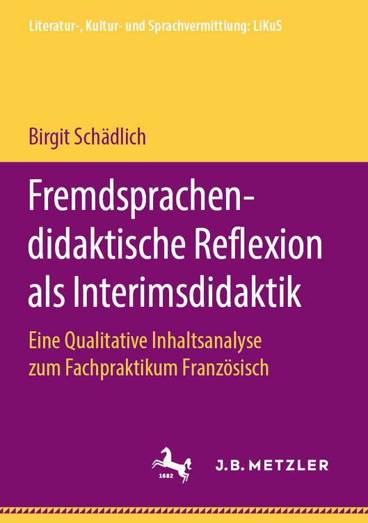 Produktbild: Fremdsprachendidaktische Reflexion als Interimsdidaktik