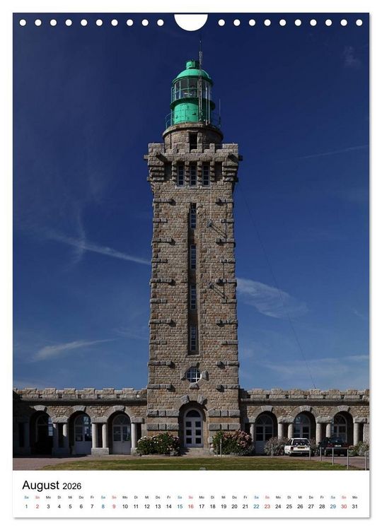 Produktbild: Phares Bretons (Wandkalender 2026 DIN A4 hoch), CALVENDO Monatskalender