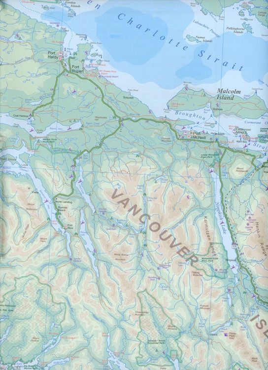 Produktbild: International Travel Map Vancouver Island