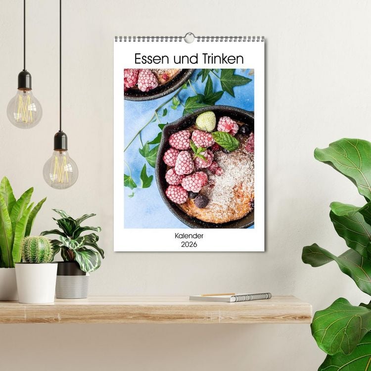 Produktbild: Essen und Trinken - Kalender 2026 (Wandkalender 2026 DIN A3 hoch), CALVENDO Monatskalender